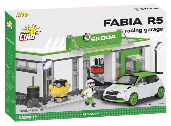 Cobi 24580 | Skoda Fabia R5 Racing Garage