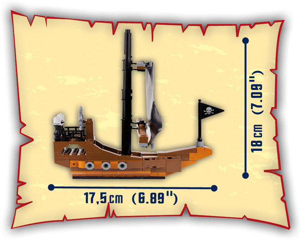 Cobi 6019 | Pirates | Jack's Pirate Ship