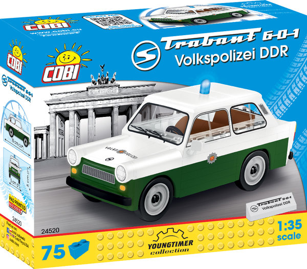 Cobi 24520 | Trabant 601 Volkspolizei DDR | Youngtimer Collection