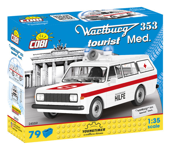Cobi 24559 | Wartburg 353 Tourist Krankenwagen | Youngtimer Collection