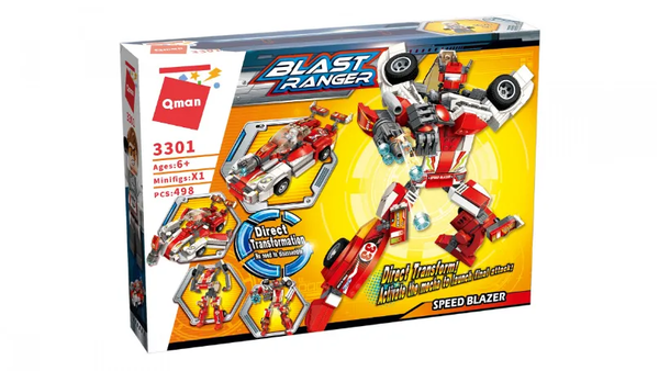 Qman 3301 | Blast Ranger | Speed Blazer