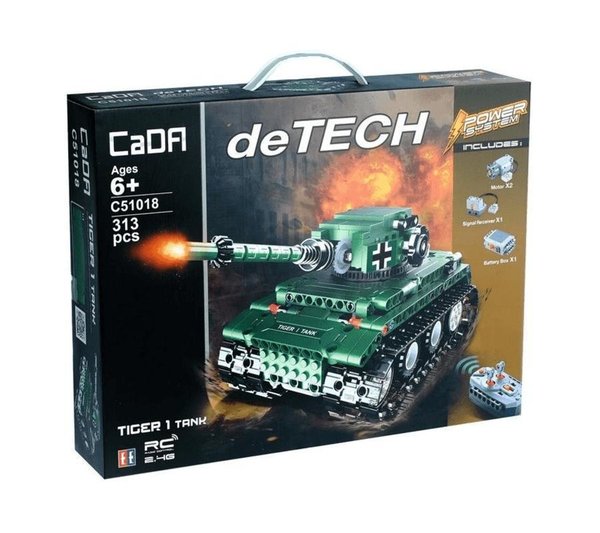 CaDa C51018W | deTECH | RC Panzer Tiger I