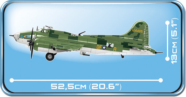 Cobi 5707 | Boeing™ B-17F Flying Fortress™ 'Memphis Belle' | Historical Collection