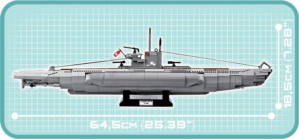 Cobi 4805 | U-Boot VII B U-48 | Historical Collection