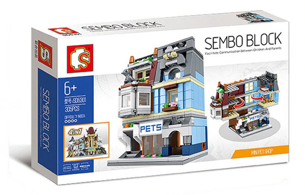 Sembo SD6301 | Mini Modular Zoohandlung