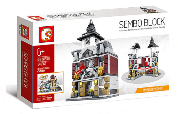 Sembo SD6302 | Mini Modular Feuerwache