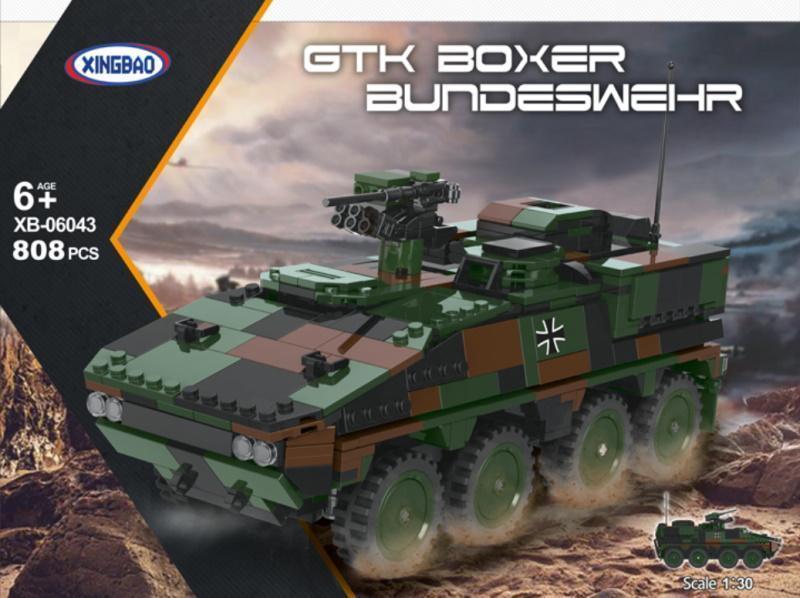 XingBao XB-06051 Schützenpanzer Marder Bundeswehr Klemmbausteine Neu und OVP 