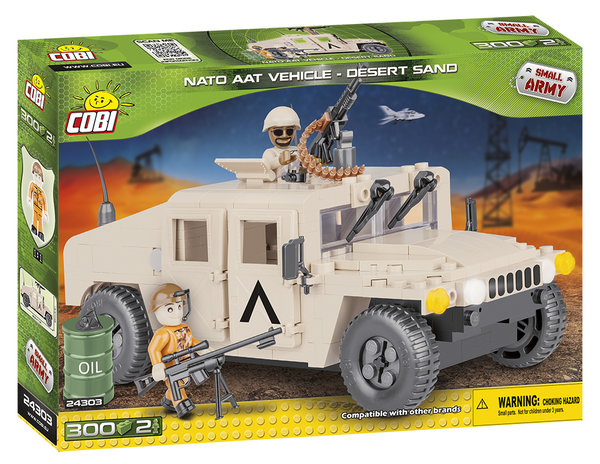Cobi 24303 | NATO AAT Vehicle - Desert Sand  | Small Army