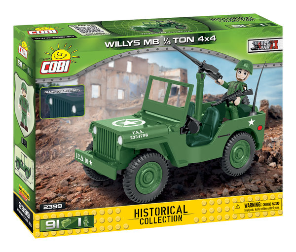 Cobi 2399 | Willys MB 1/4 Ton 4x4  | Historical Collection