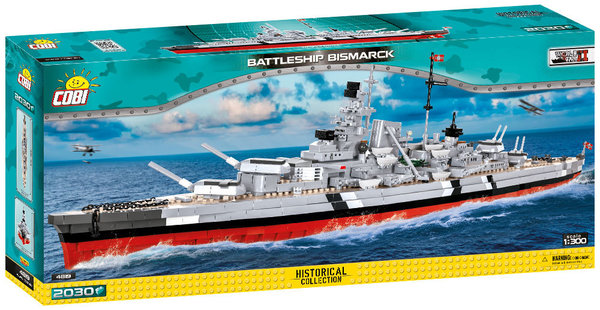 Cobi 4819 | Battleship Bismarck | Historical Collection