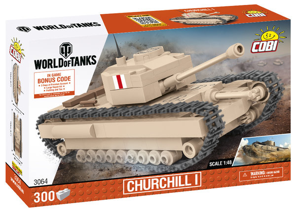 Cobi 3064 | Churchill I 1:48 | World of Tanks