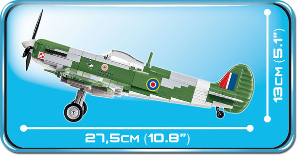 Cobi 5708 | Supermarine Spitfire Mk. VB | Historical Collection