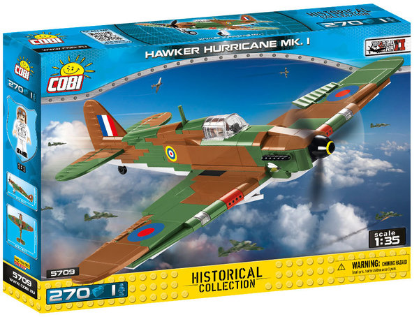 Cobi 5709 | Hawker Hurricane Mk. I | Historical Collection
