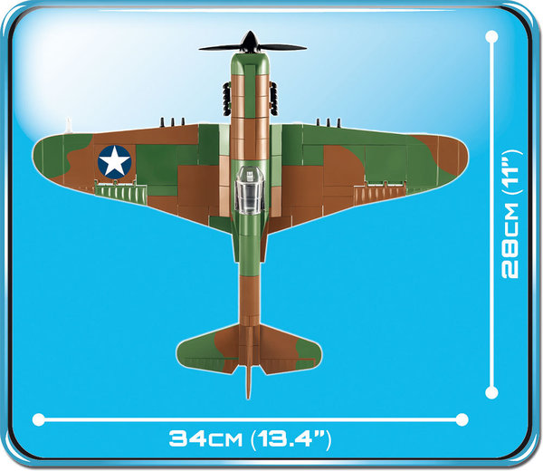 Cobi 5706 | Curtiss P-40E Warhawk | Historical Collection