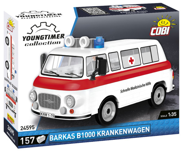 Cobi 24595 | Barkas B1000 Krankenwagen | Youngtimer Collection