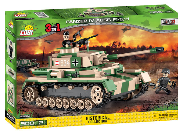 Cobi 2508A | Panzer IV Ausf. F1/G/H | Historical Collection