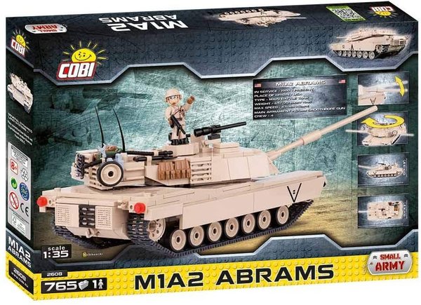 Cobi 2608 | M1A2 Abrams | Small Army