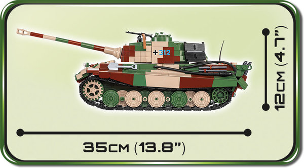 Cobi 2540 | PzKpfw VI Ausf. B "Königstiger" | Historical Collection