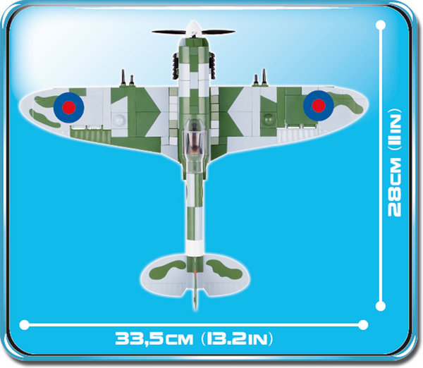 Cobi 5512 | Supermarine Spitfire Mk. VB | Small Army