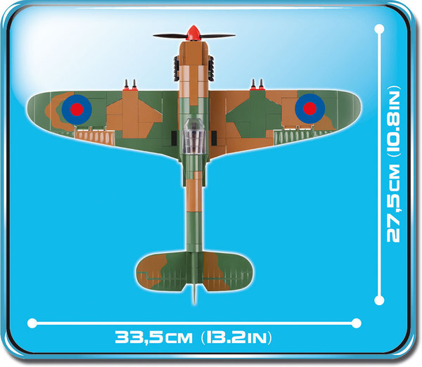 Cobi 5518 | Hawker Hurricane Mk. I | Small Army