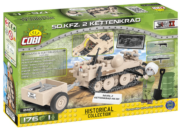 Cobi 2401 | Sd. Kfz 2 Kettenkrad | Historical Collection