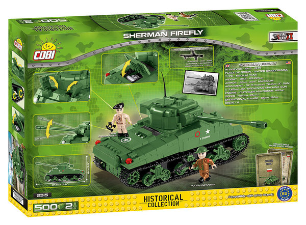 Cobi 2515 | Sherman Firefly | Historical Collection