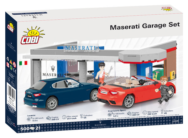 Cobi 24568 | Maserati Garage Set