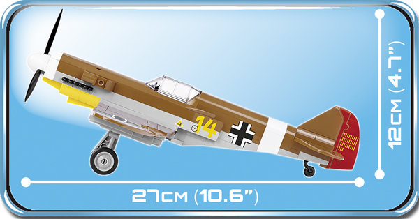 Cobi 5544 | Messerschmitt BF-109 - African Mission | Historical Collection
