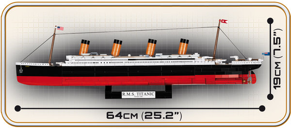 Cobi 1928 | R.M.S. Titanic Executive Edition | Historical Collection