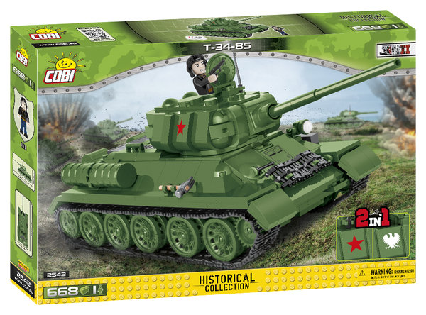 Cobi 2542 | T-34-85 | Historical Collection