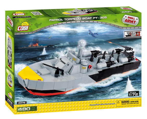 Cobi 2376 | Patrol Torpedo Boat PT-305 | Small Army