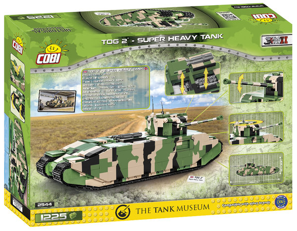 Cobi 2544 | TOG 2 - Super Heavy Tank | Historical Collection