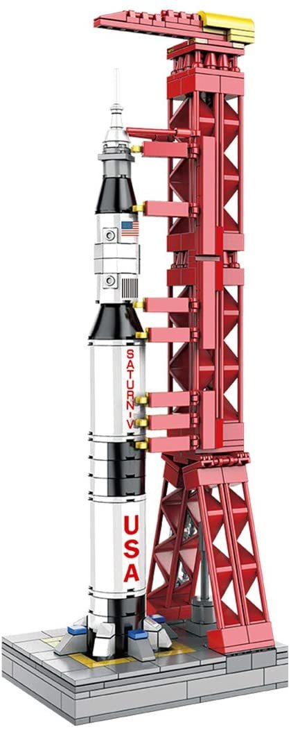 DK 7022 | Saturn V Rakete mit Startrampe