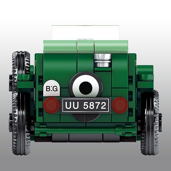 Sembo 607406 | Famous Car | Oldtimer dunkelgrün