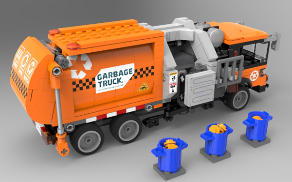 Xingbao XB-18017 | Müllfahrzeug orange
