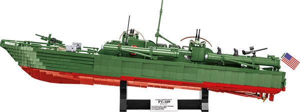 Cobi 4825 | Patrol Torpedo Boat PT-109 | Historical Collection
