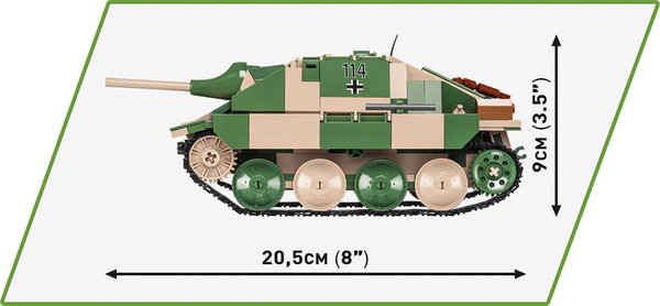 Cobi 2558 | Jagdpanzer 38(t) "Hetzer" | Historical Collection