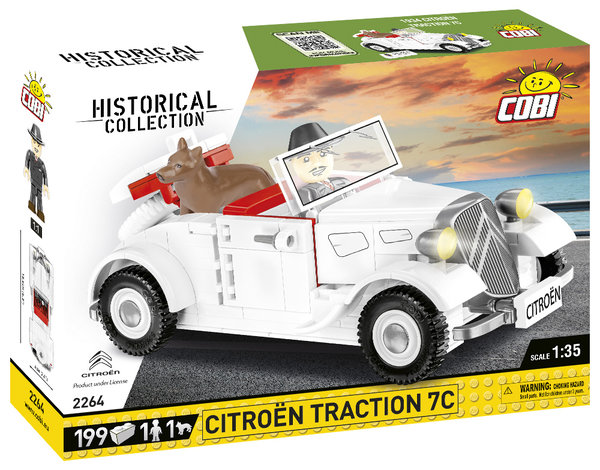 Cobi 2264 | 1934 Citroën Traction 7C | Historical Collection
