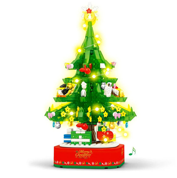 Sembo 601097 | Weihnachtsbaum mit Beleuchtung