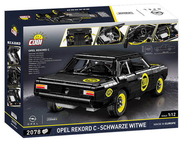 Cobi 24333 | Opel Rekord C - Schwarze Witwe  1:12