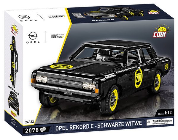 Cobi 24333 | Opel Rekord C - Schwarze Witwe  1:12