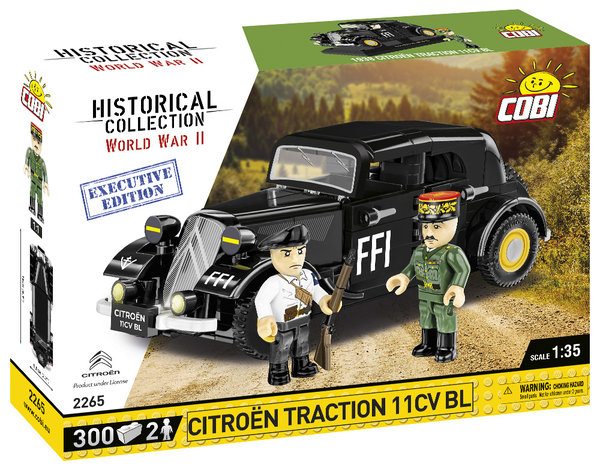 Cobi 2265 | Citroën Traction 11CV BL (Executive Edition) | Historical Collection