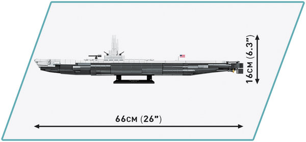 Cobi 4831 | USS Tang (SS-306) | Historical Collection