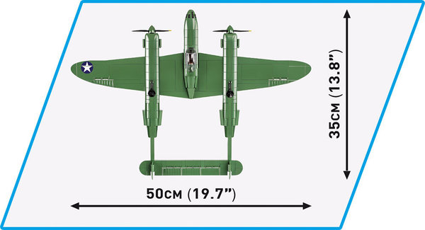 Cobi 5726 | Lockheed® P-38 Lightning® (H) | Historical Collection