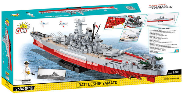 Cobi 4832 | Battleship Yamato (Executive Edition) | Historical Collection