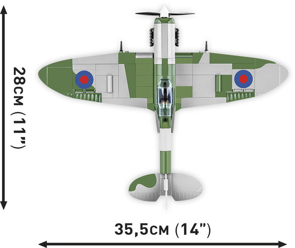 Cobi 5725 | Supermarine Spitfire Mk. VB | Historical Collection