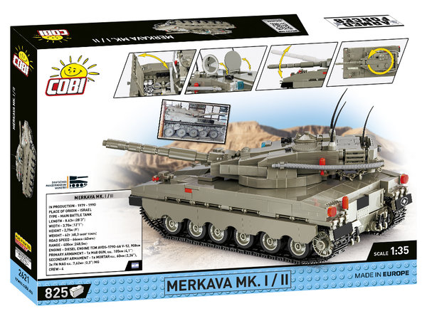 Cobi 2621 | Merkava Mk. I / II | Armed Forces