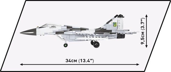 Cobi 5833 | MIG-29 "Ghost of Kyiv" | Armed Forces