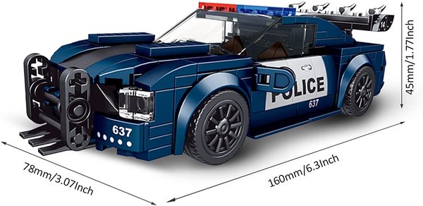 Mould King 27002 | Amerikanischer Polizeiwagen