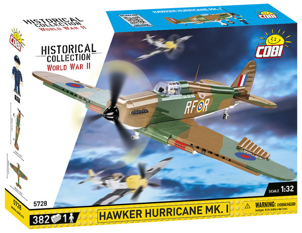 Cobi 5728 | Hawker Hurricane Mk. I | Historical Collection